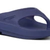 OOfos Men's OOriginal Sandal - Navy -OOfos 1000NVY shot2
