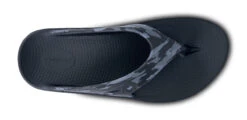 OOfos Men's OOriginal Sport Sandal - Black Camo -OOfos 1001BLKGRYCMO shot6