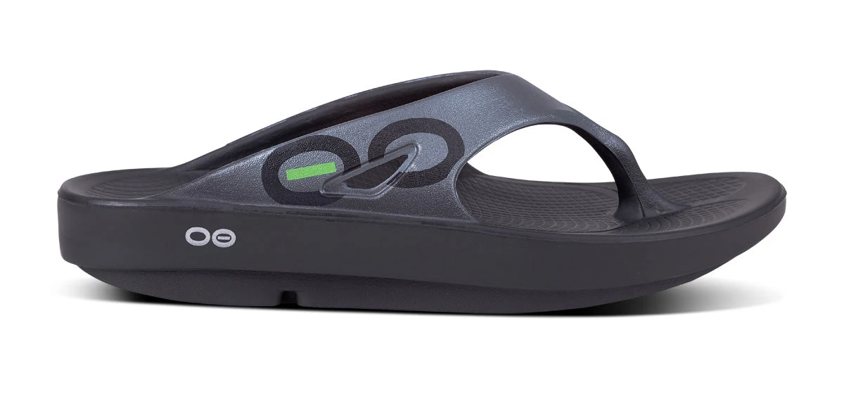 OOfos Men's OOriginal Sport Sandal - Graphite 4 OOfos Men's OOriginal Sport Sandal - Graphite - Image 2