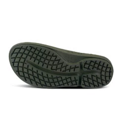 'OOFOS' Unisex OOahh Slide Sandal - Forest Green -OOfos 1100FORGREEN shot7 1024x1024@2x
