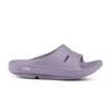 'OOFOS' Women's OOahh Slide Sandal - Mauve -OOfos 1100MAUVE shot1 1024x1024@2x