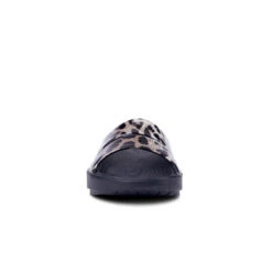 'OOFOS' Women's OOahh Slide Limited Edition - Black / Cheetah -OOfos 1103BLKCHEET shot3 1024x1024@2x