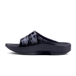 'OOFOS' Women's OOahh Slide Limited Edition - Black / Gray / Camo -OOfos 1103BLKGRYCMO 4 1024x1024@2x