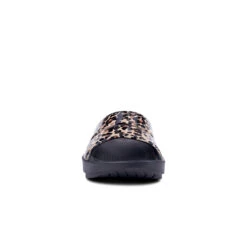 'OOFOS' Women's OOahh Slide Limited Edition - Black / Leopard -OOfos 1103BLKLEOPRD 3 1024x1024@2x