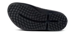 OOfos Women's OOmega OOahh Sandal - Black -OOfos 1110BLACK shot7