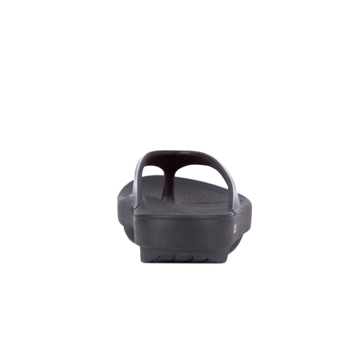 'OOFOS' Women's OOlala Thong - Black Patent 8 'OOFOS' Women's OOlala Thong - Black Patent - Image 6