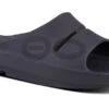 OOfos Men's OOahh Sport Slide Sandal - Black Matte 1 OOfos Men's OOahh Sport Slide Sandal - Black Matte -OOfos 1500MATBLK shot2