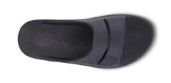 OOfos Women's OOahh Sport Slide Sandal - Black Matte -OOfos 1500MATBLK shot6 25368827 74a7 44b9 850c 3b92de55c15b