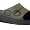 OOfos Men's OOahh Sport Slide Sandal - Tactical Green -OOfos 1500TACGRN shot2
