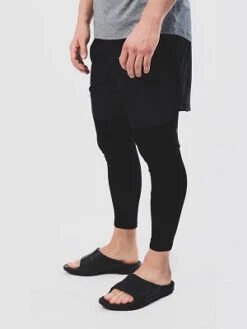 OOfos Men's OOahh Sport Slide Sandal - Black Matte -OOfos 1500mensmatte