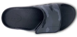 OOfos Women's OOahh Sport Flex Sandal - Black Camo -OOfos 1550BLKCAMO shot6