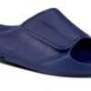 OOfos Women's OOahh Sport Flex Sandal - Navy -OOfos 1550NAVY shot2 1