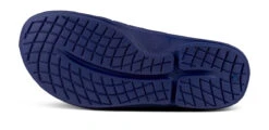 OOfos Men's OOahh Sport Flex Sandal - Navy -OOfos 1550NAVY shot7 1 fe1f416c 14f9 4b9a a275 56d65643f3ea