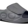 OOfos Women's OOahh Sport Flex Sandal - Slate -OOfos 1550SLATE shot2 23e43494 5da5 44bd 98bf 18fa944a4f1e
