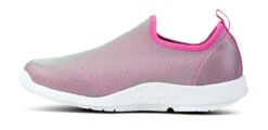 OOfos Women's OOmg Sport Low Shoe - Fuchsia -OOfos 5075WHTFUC shot4
