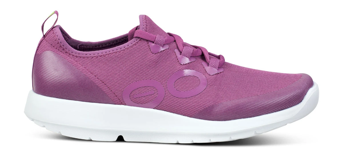 OOfos Women's OOmg Sport LS Low Shoe - Plum 4 OOfos Women's OOmg Sport LS Low Shoe - Plum - Image 2