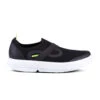 'OOFOS' Men's OOmg Mesh Low Slip On - White / Black -OOfos 5080WHTBLK 1 1024x1024@2x