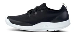 OOfos Men's OOmg Sport LS Low Shoe - White Black -OOfos 5086WHTBLK shot4