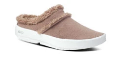 OOfos Women's OOcoozie Mule Shoe - Chocolate