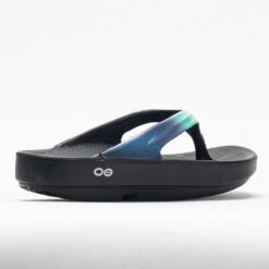 OOFOS OOlala Luxe Women's Black/Atlantis -OOfos 570569 6