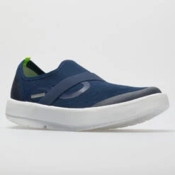 OOFOS OOmg Low Men's White/Navy -OOfos 631098 5
