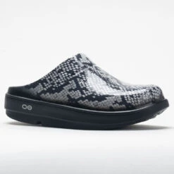 OOFOS OOcloog Limited Women's Black/Snakeskin 12 OOFOS OOcloog Limited Women's Black/Snakeskin -OOfos 631220 5