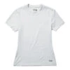 OOfos Women's COOl Down T Shirt - Light Gray Heather
