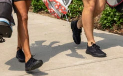 OOfos Men's OOmg Sport LS Low Shoe - Black -OOfos Mens BlkLS3