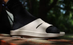 OOfos Men's OOahh Slide Sandal - Nomad -OOfos Mens OOahh Nomad1