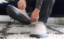 OOfos Men's OOcoozie Mule - Tawny -OOfos Mens TawnyOOcoozie2