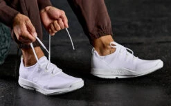 OOfos Men's OOmg Sport LS Low Shoe - White -OOfos Mens Wht1