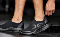 OOfos Men's OOmg Sport Low Shoe - Black -OOfos MicrosoftTeams image 129