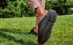 OOfos Women's OOmega OOahh Sandal - Black -OOfos MicrosoftTeams image 255