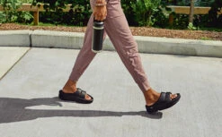 OOfos Women's OOmega OOahh Sandal - Black -OOfos MicrosoftTeams image 256