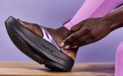 OOfos Women's OOmega OOlala Luxe Sandal - Calypso -OOfos MicrosoftTeams image 47