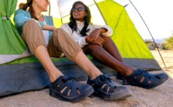 OOfos Women's OOcandoo Sandal - Black -OOfos OOcandoo Womens Black3