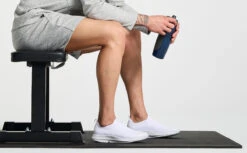 OOfos Men's OOmg Sport Low Shoe - White -OOfos OOmgSport White Mens3