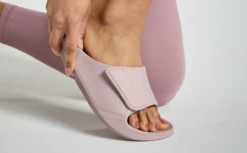 OOfos Women's OOahh Sport Flex Sandal - Stardust -OOfos Womens StardustFlex1